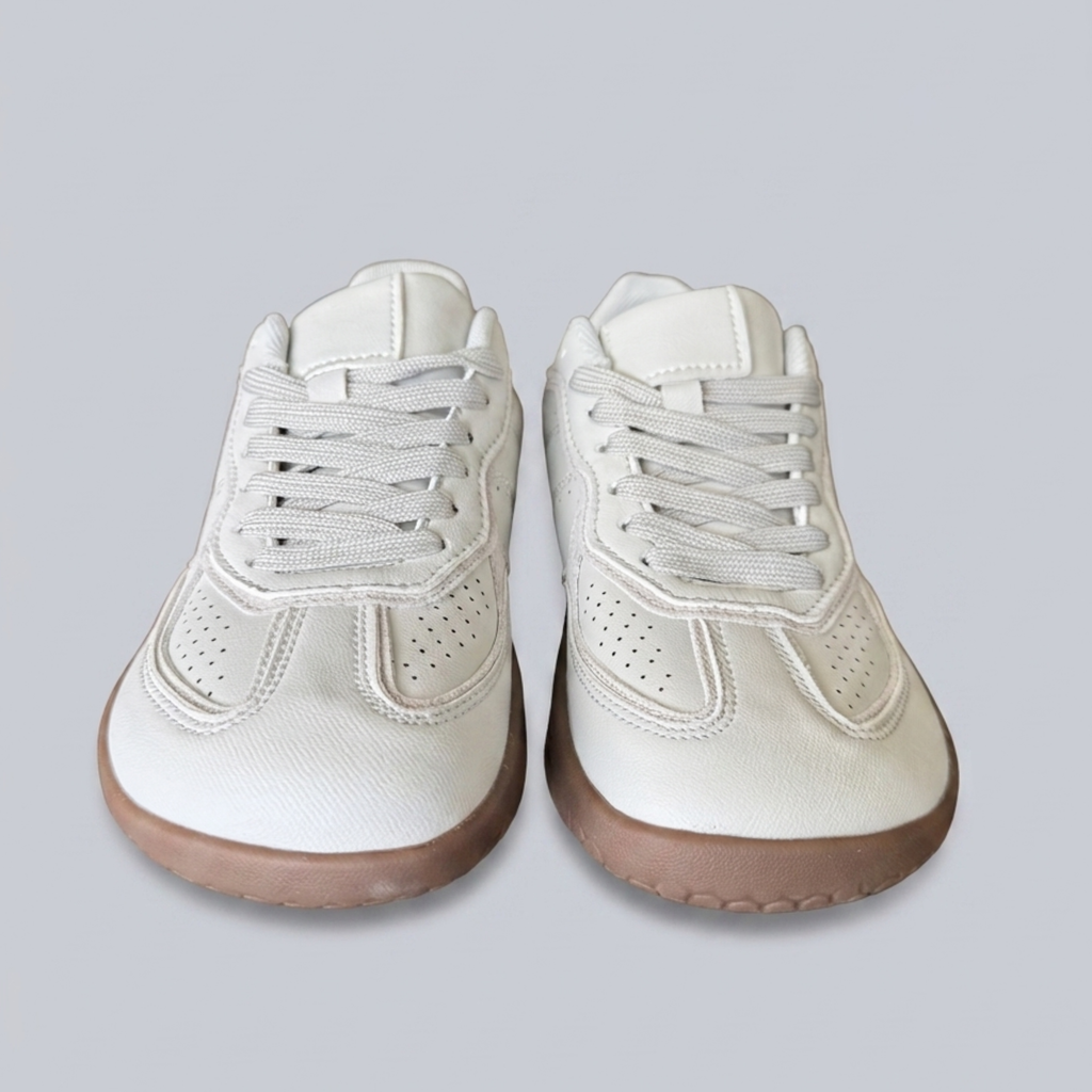 THE SUMI — Grey Wide Toe Box Sneaker