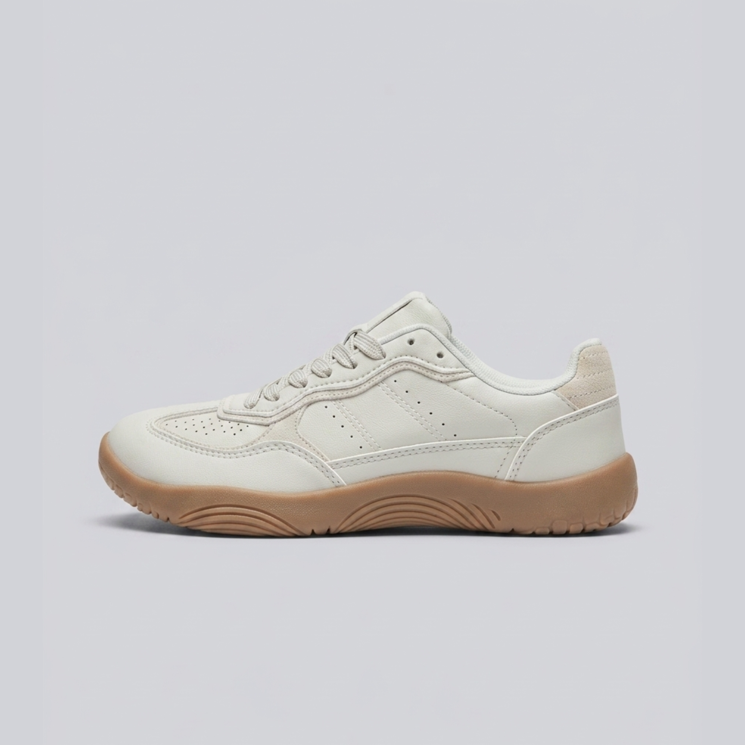 THE SUMI — Grey Wide Toe Box Sneaker