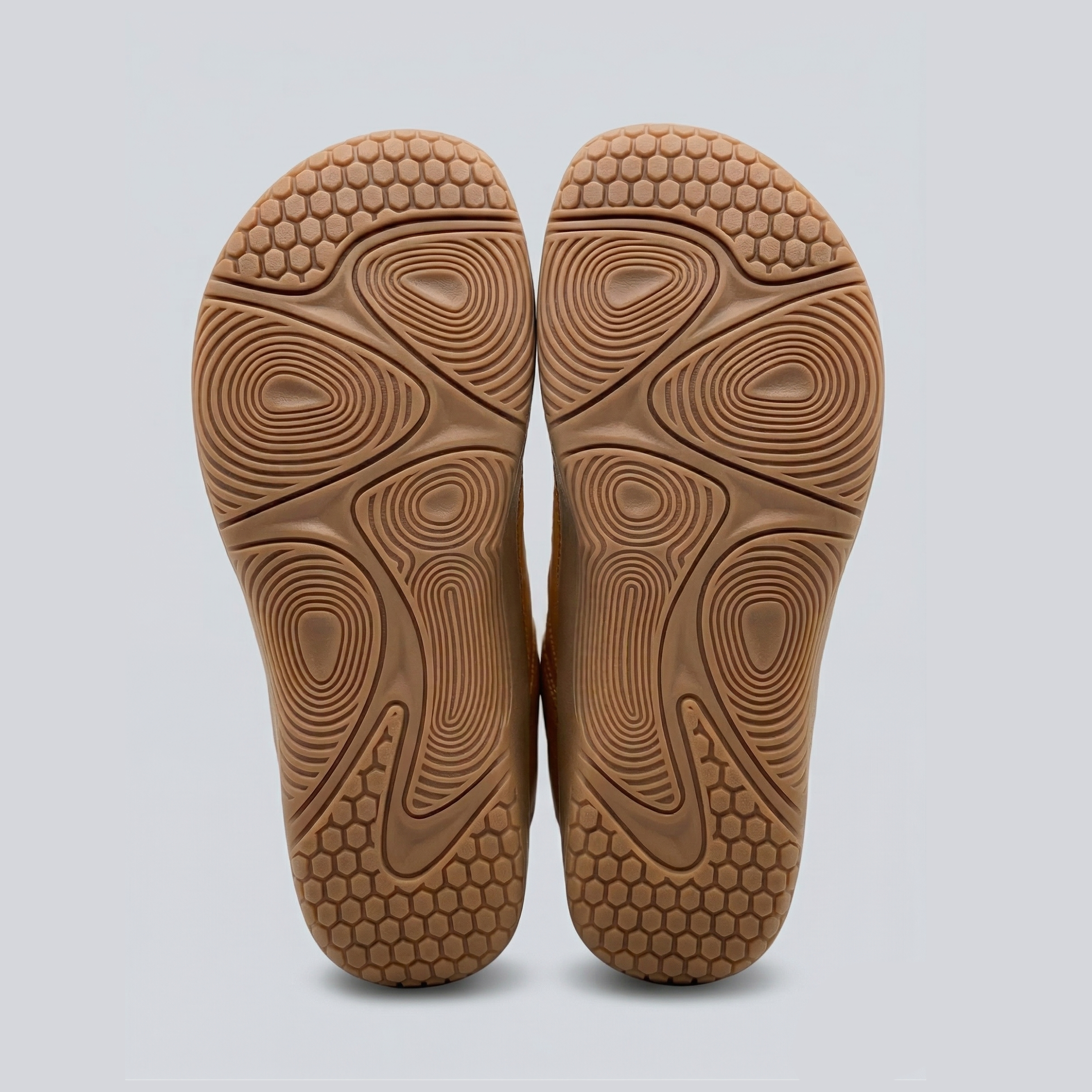 THE HARU — Amber & Plum Wide Toe Box Sneaker