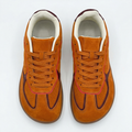 THE HARU — Amber & Plum Wide Toe Box Sneaker
