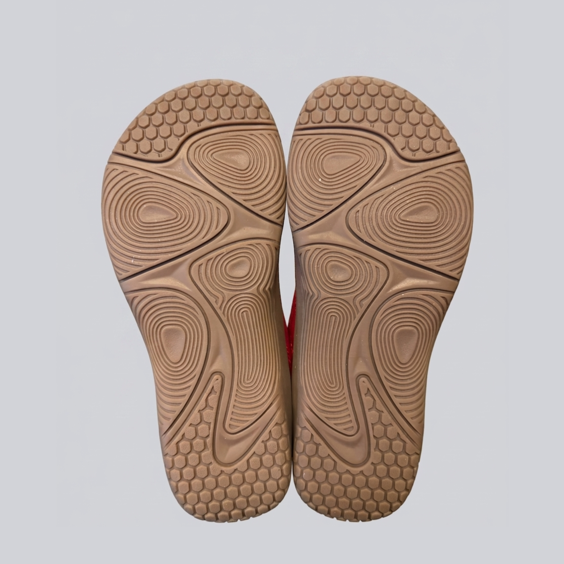THE AKANE — Red Wide Toe Box Sneaker